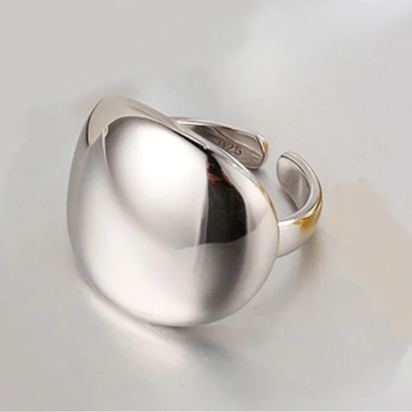 New Sterling Silver Adjustable 925 Ring - Picture 1 of 3